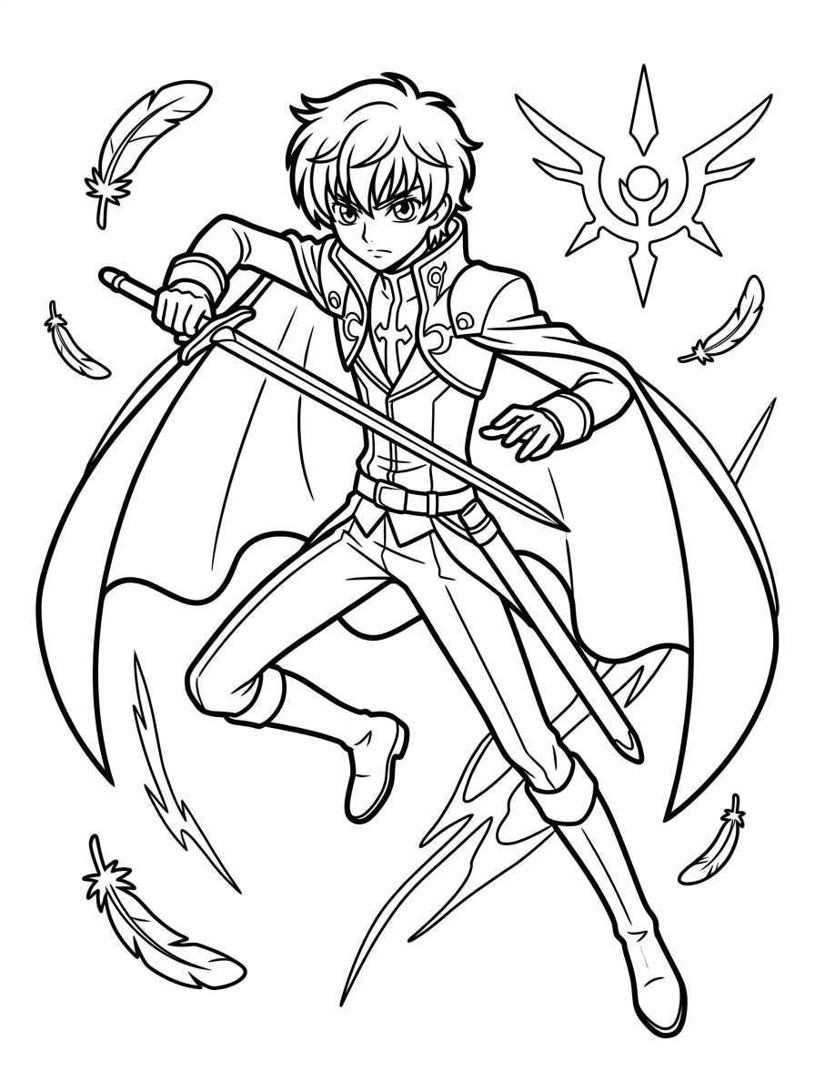 Anime Coloring Book | 88 Printable Coloring Pages | Digital PDF Download | Manga Coloring Book | Instant Download | Kids & Adults
