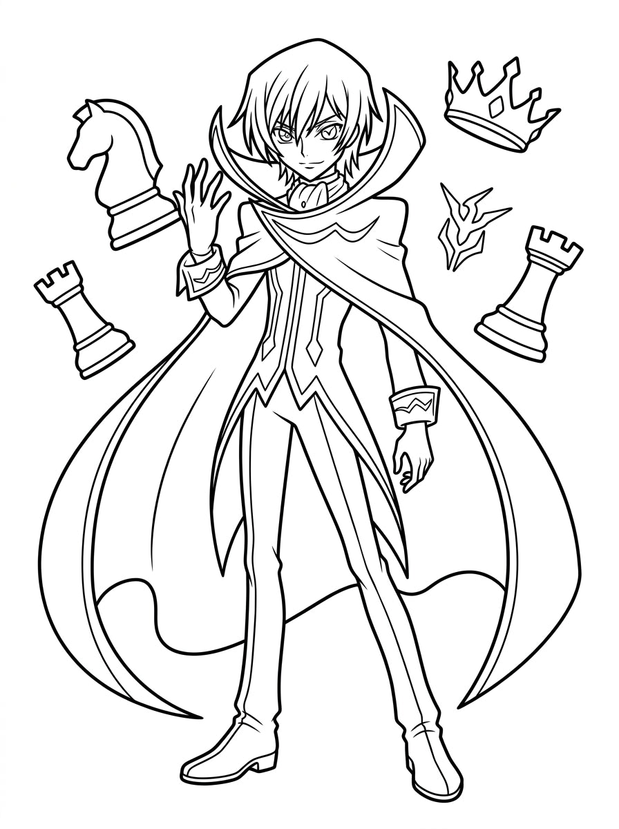 Anime Coloring Book | 88 Printable Coloring Pages | Digital PDF Download | Manga Coloring Book | Instant Download | Kids & Adults