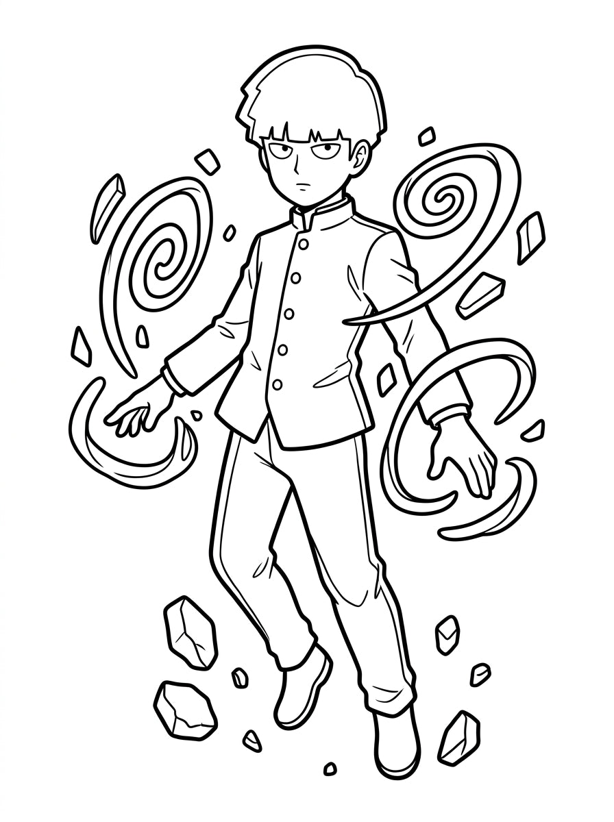 Anime Coloring Book | 88 Printable Coloring Pages | Digital PDF Download | Manga Coloring Book | Instant Download | Kids & Adults